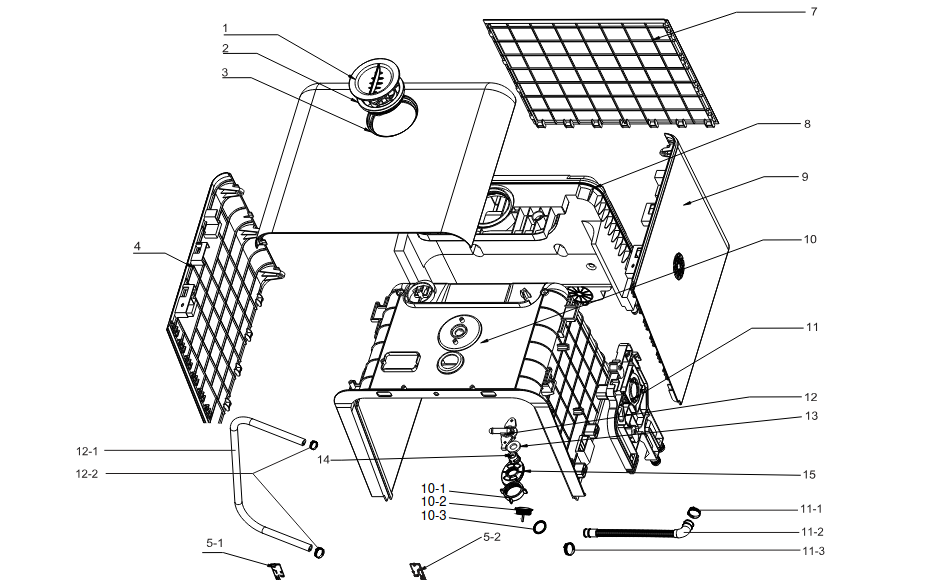 Dishwasher Exploded Diagram